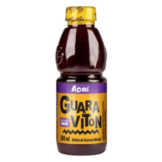 Suco Guaraviton Guaraná com Açaí Natural Pet 500ml