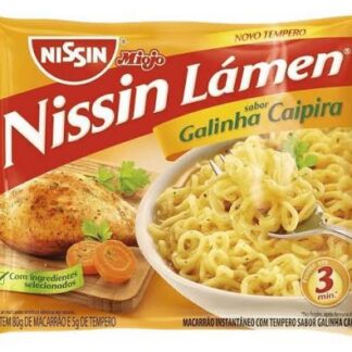 Miojo Instantâneo sabor galinha caipira Nissin 85g