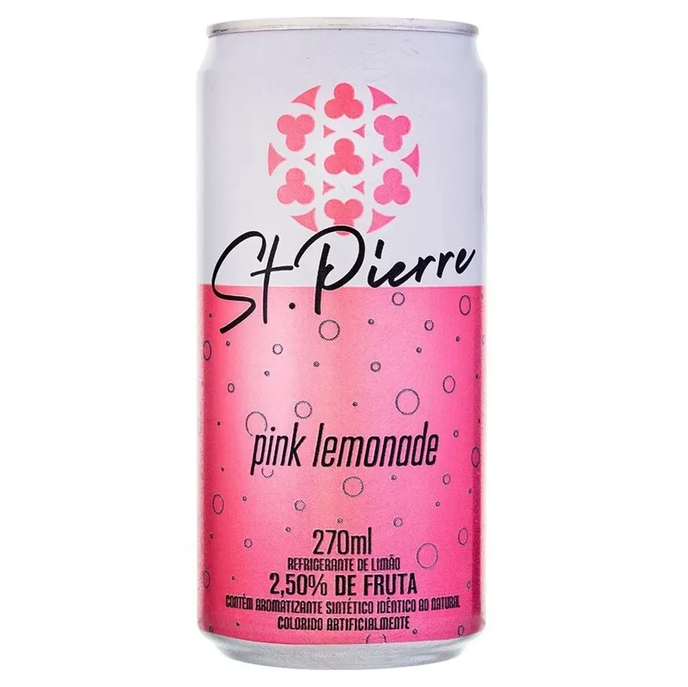 Refrigerante Pink Lemon St. Pierre 270ml